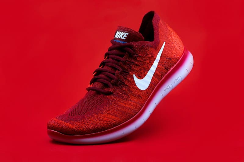 Nike Free RN Flyknit Crimson